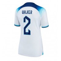 England Kyle Walker #2 Replika Hemmatröja Dam VM 2022 Kortärmad